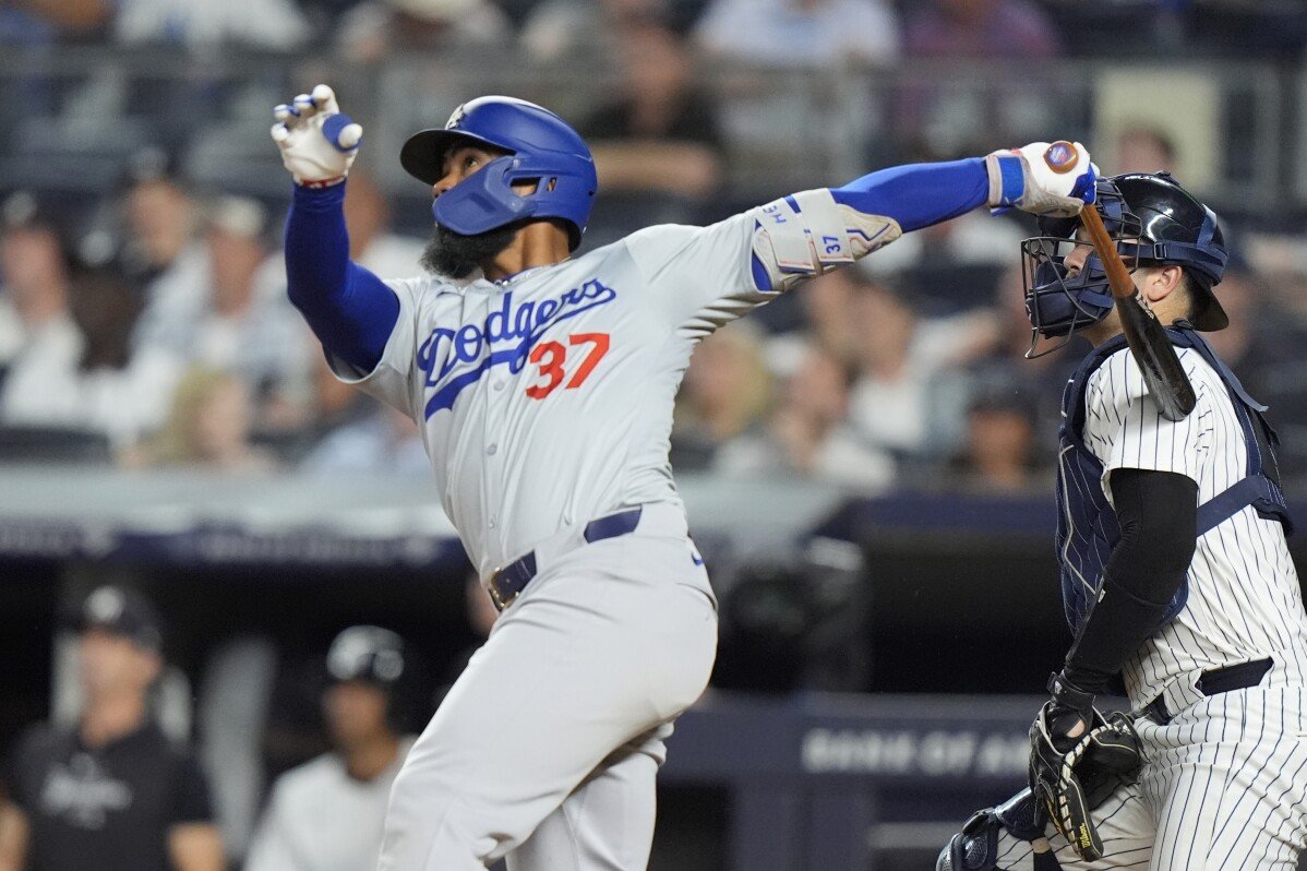 Teoscar Hernández guida i Dodgers alla vittoria per 11-3 sui Yankees